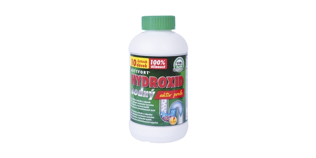 Hydroxid sodný 500g                                                                                                                                                                                                                                       